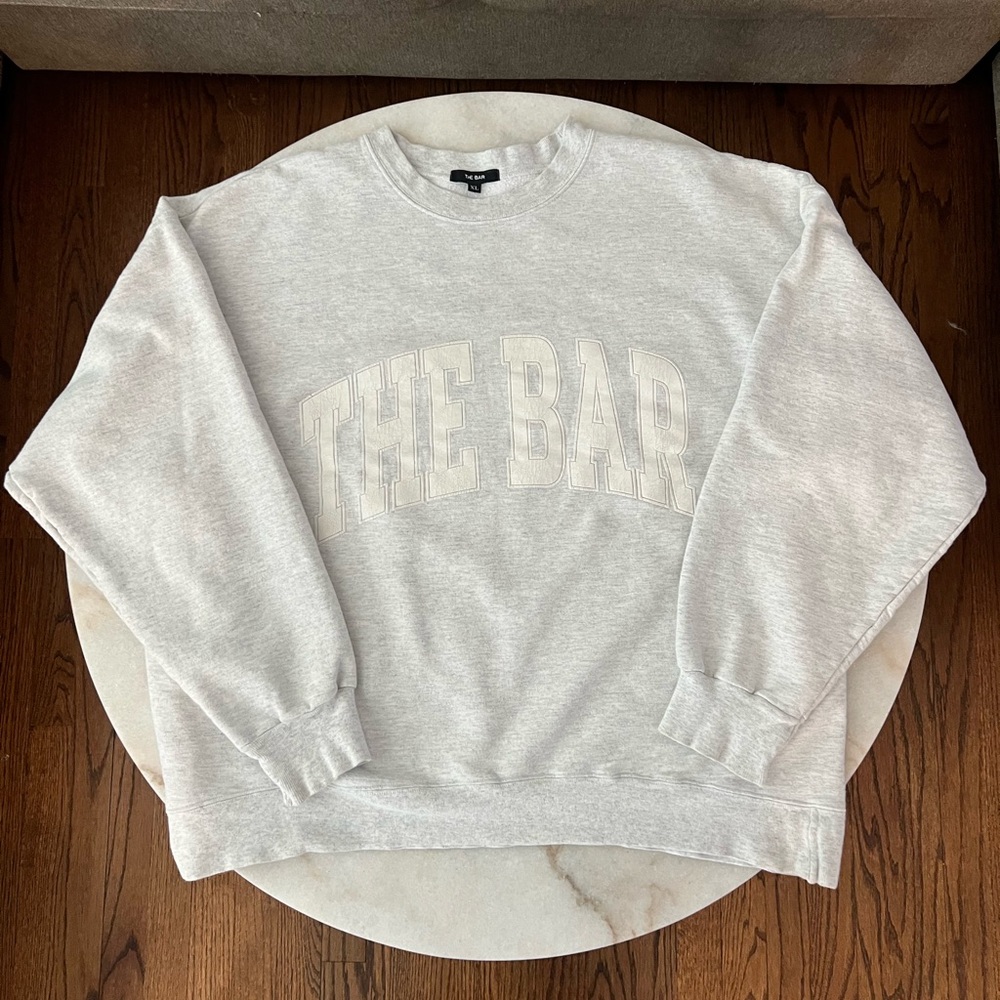 The Bar Varsity Crewneck Sweatshirt